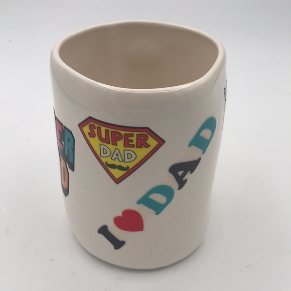 Rae Dunn Mug "Best Dad Ever" **RARE** - Picture 2 of 5